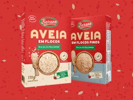 Aveia em Flocos 170g e Aveia em Flocos Finos 170g Barano